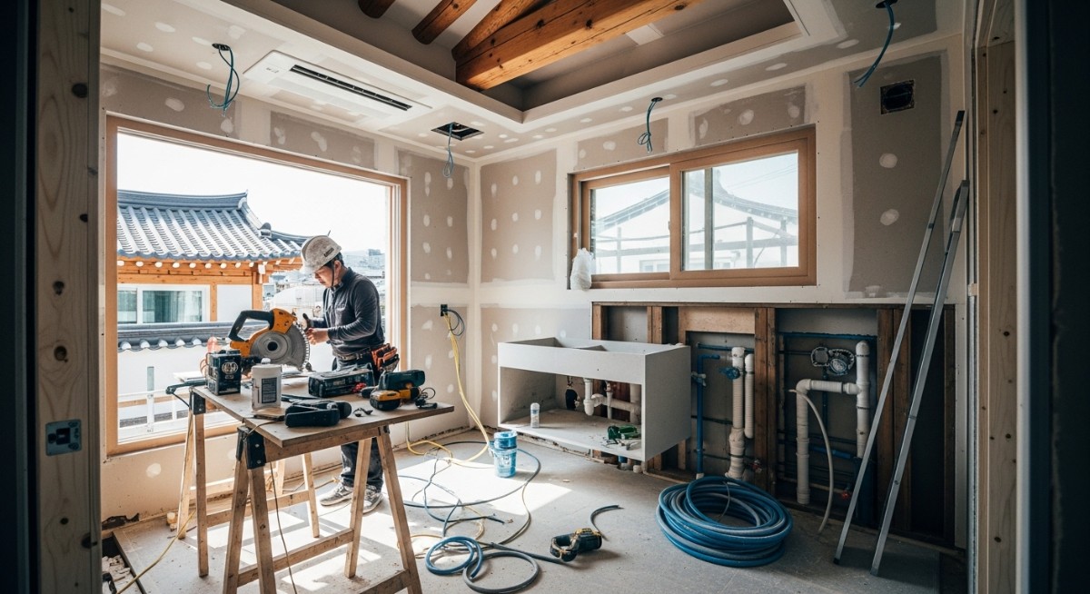 50년된 구옥의 구조변경. - 3